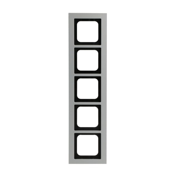 BUSCH-JAEGER - Abdeckrahmen 5-fach titan - Busch-axcent pur
