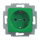 BUSCH-JAEGER - SCHUKO Steckdosen-Einsatz 50 x 50 mm grün - Reflex SI