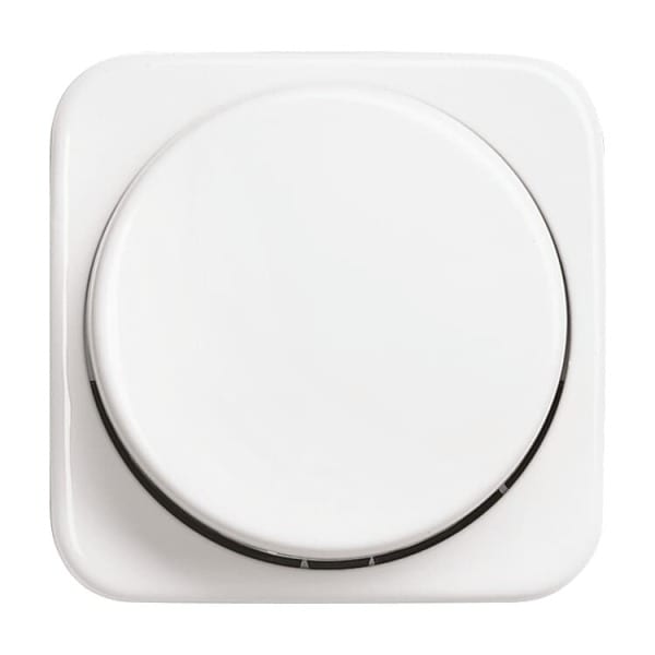 BUSCH-JAEGER - Busch-Dimmer Zentralscheibe mit Drehknopf alpinweiß - Reflex SI