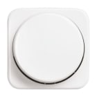BUSCH-JAEGER - Busch-Dimmer Zentralscheibe mit Drehknopf alpinweiß - Reflex SI