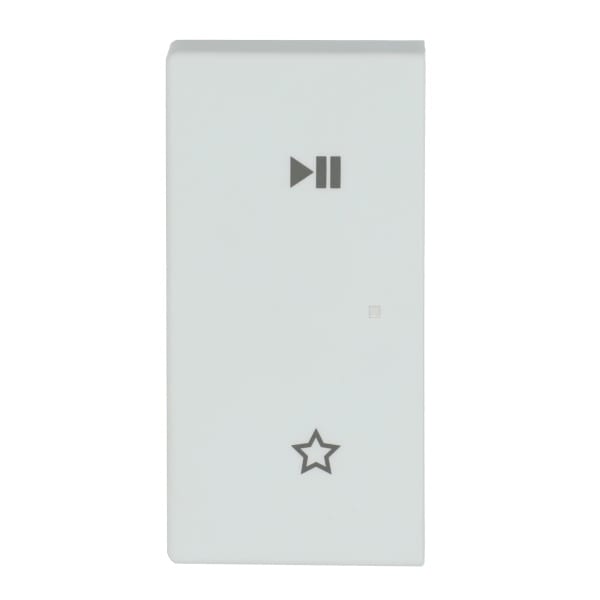 BUSCH-JAEGER - Wippe 2-fach links für flex f@h KNX/Symbol Play/Pause studiow matt Plattform 63