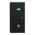 BUSCH-JAEGER - Wippe 2-fach links für flex f@h KNX/Symbol Play/Pause schwarz matt Plattform 63