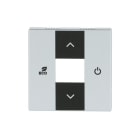 BUSCH-JAEGER - Wippe 2-fach links für flex f@h KNX / Symbol Play/Pause edelstahl pur edelstahl