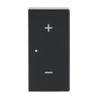 BUSCH-JAEGER - Wippe 2-fach rechts für flex f@h KNX mit Symbol Volume anthrazit - Plattform 63