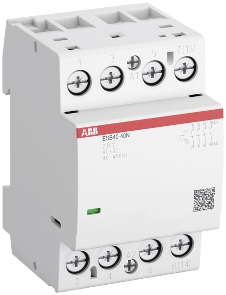 ABB - ESB Installationsschütz 40A 4S/0Ö 230V AC/DC