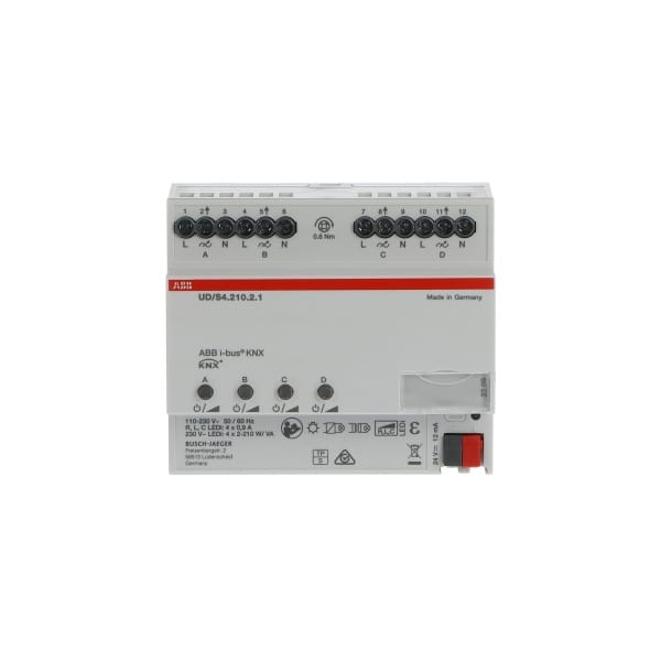 BUSCH-JAEGER - KNX LED-Dimmer 4-fach 210 W/VA REG