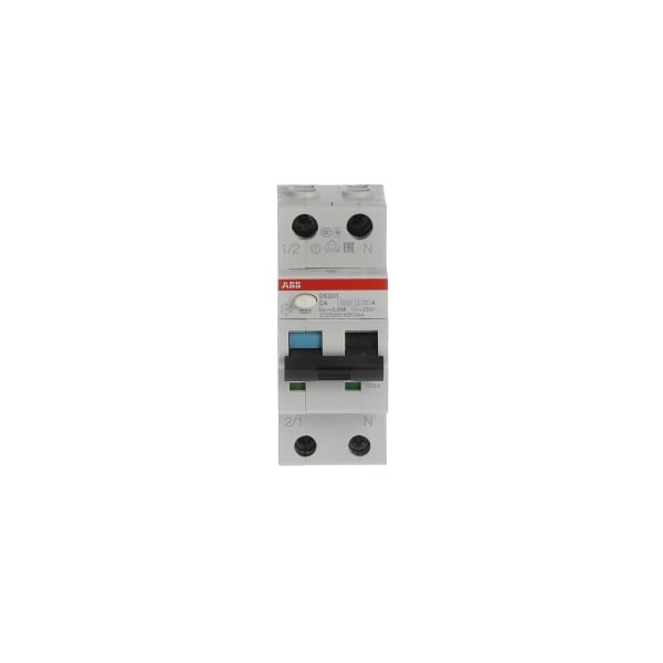 ABB - FI/LS Typ A 1+N-polig Charakteristik C Bemessungsstrom 4A 30mA 6kA