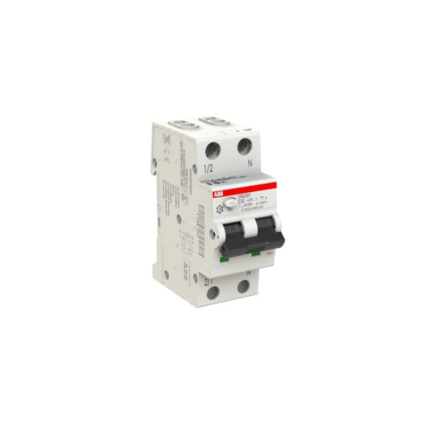 ABB - FI/LS Typ A 1+N-polig Charakteristik C Bemessungsstrom 32A 30mA 6kA