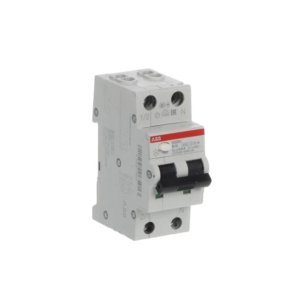 ABB - FI/LS Typ A 1+N-polig Charakteristik B Bemessungsstrom 10A 10mA 6kA