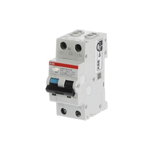 ABB - FI/LS Typ A 1+N-polig Charakteristik B Bemessungsstrom 25A 30mA 10kA 110VAC