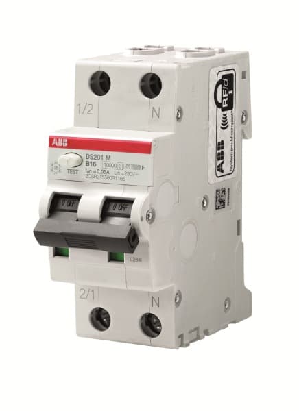 ABB - FI/LS 1+N-polig Typ F Charakteristik C 13A Bemessungsfehlerstrom 10mA 10kA