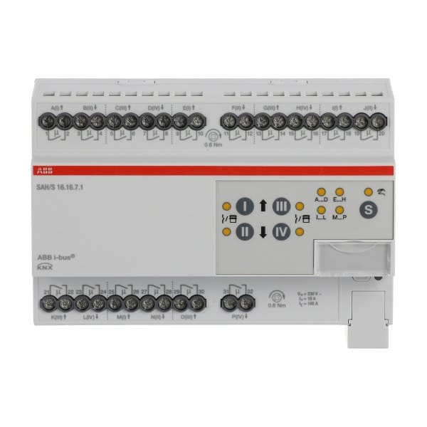 ABB - KNX Schalt-/Jalousieaktor 16-fach 16 A REG