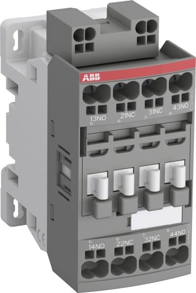 ABB - NF Hilfsschütz 24-60V 50/60Hz/20-60V DC 4S Push-In Anschlussklemme