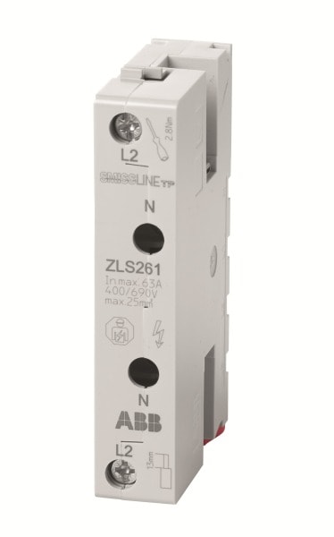 ABB - Einspeiseblock 63A L2 N Einspeiseblock 63A L2 N Einspeiseblock 63A L2 N