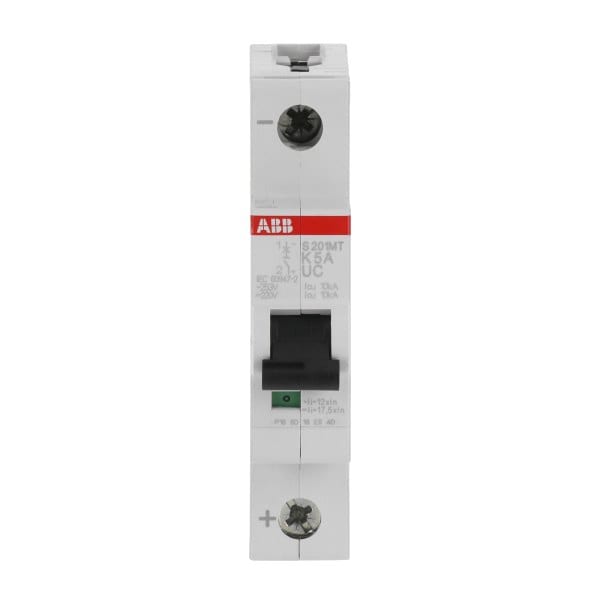 ABB - Sicherungsautomat - S200MTUC - 1P - 5 A - K(AC) 7.5 kA
