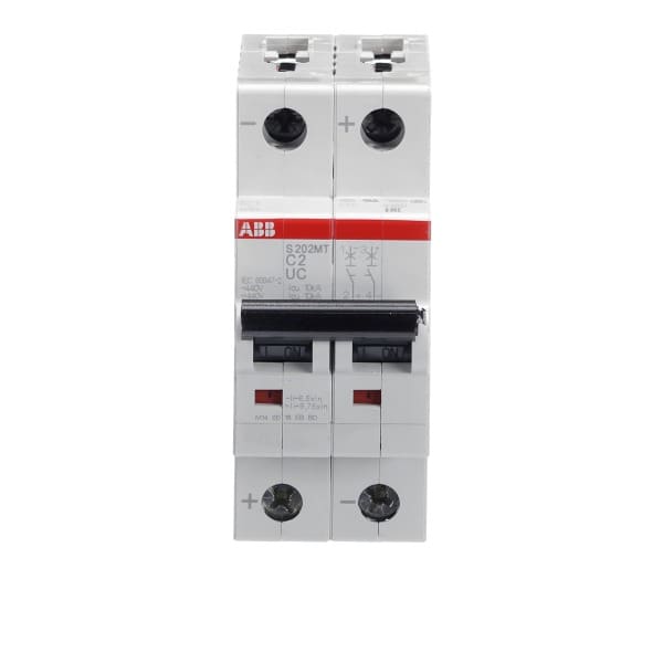 ABB - Sicherungsautomat - S200MTUC - 2P - 2 A - C(AC) 10 kA