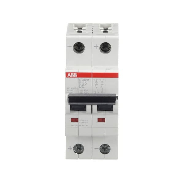 ABB - Sicherungsautomat - S200MTUC - 2P - 25 A - B(AC) 10 kA