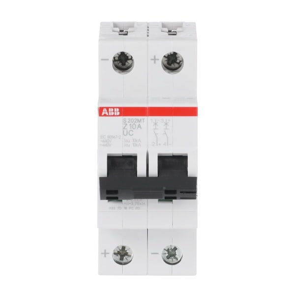 ABB - Sicherungsautomat - S200MTUC - 2P - 10 A - Z(AC) 7.5 kA