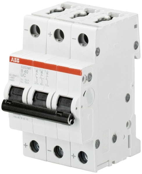 ABB - Sicherungsautomat - S200MTUC - 3P - 1.6 A - C(AC) 10 kA