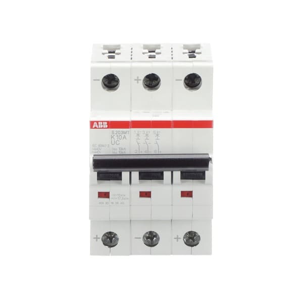 ABB - Sicherungsautomat - S200MTUC - 3P - 10 A - K(AC) 7.5 kA