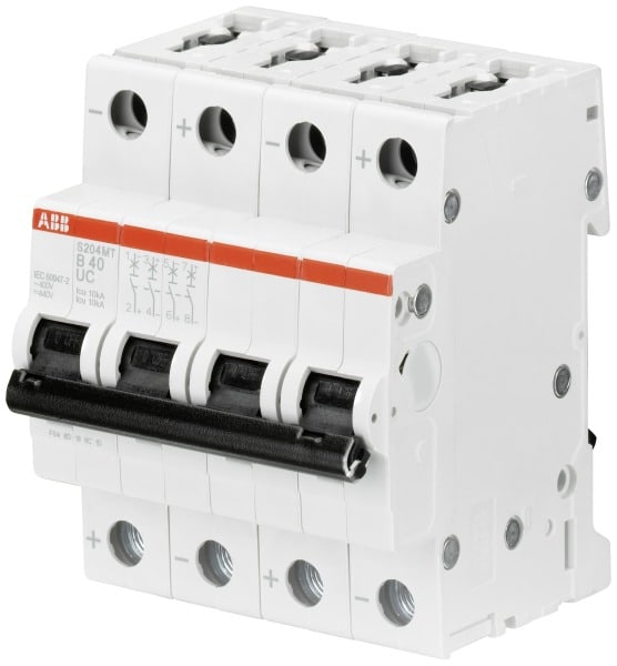 ABB - Sicherungsautomat - S200MTUC - 4P - 2 A - C(AC) 10 kA