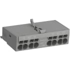 ABB - HKF Hilfsschalter 2S mit Push-In Klemmen frontseitAnbau