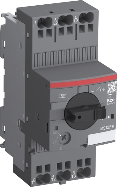 ABB - MS Motorschutzschalter mit Push-In Klemmen 0,63A