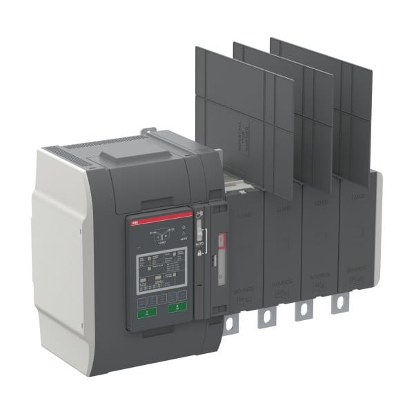 ABB - Automatischer Umschalter TruONE 3-pol + N 600 A Level 2 Zugang unten I-II UL
