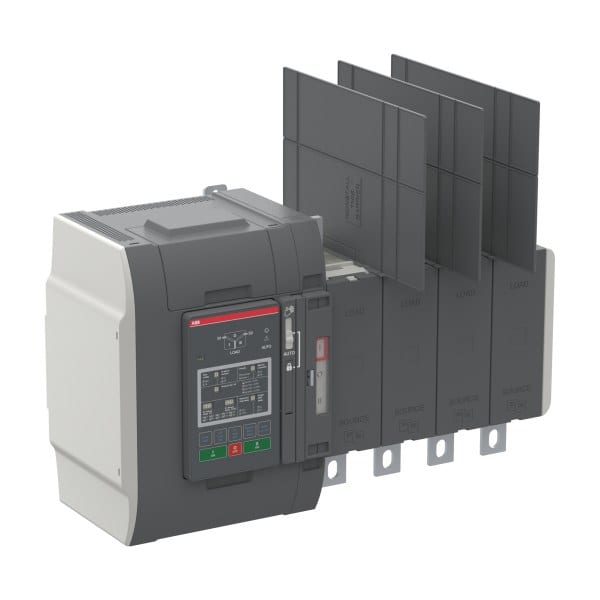 ABB - Automatischer Umschalter TruONE 3-pol + N 400 A Level 2 Zugang unten I-0-II UL