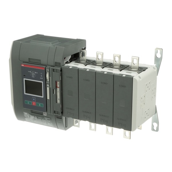 ABB - Automatischer Umschalter TruONE 3-pol + N 400 A Level 4 Zugang unten I-0-II UL