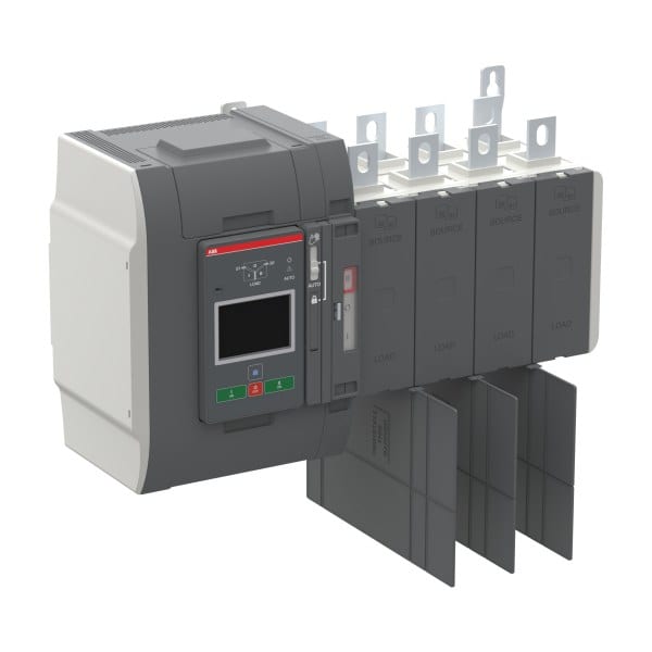 ABB - Automatischer Umschalter TruONE 3-pol + N 400 A Level 4 Zugang oben I-0-II UL