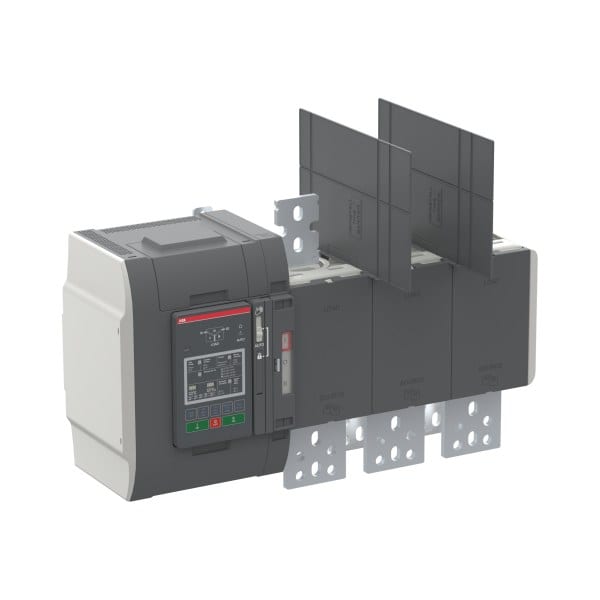 ABB - Automatischer Umschalter TruONE 3-polig 1000 A Level 2 Zugang unten I-0-II