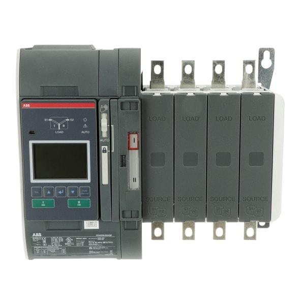 ABB - Automatischer Umschalter TruONE 3-pol + N 200 A Level 3 Zugang unten I-II UL