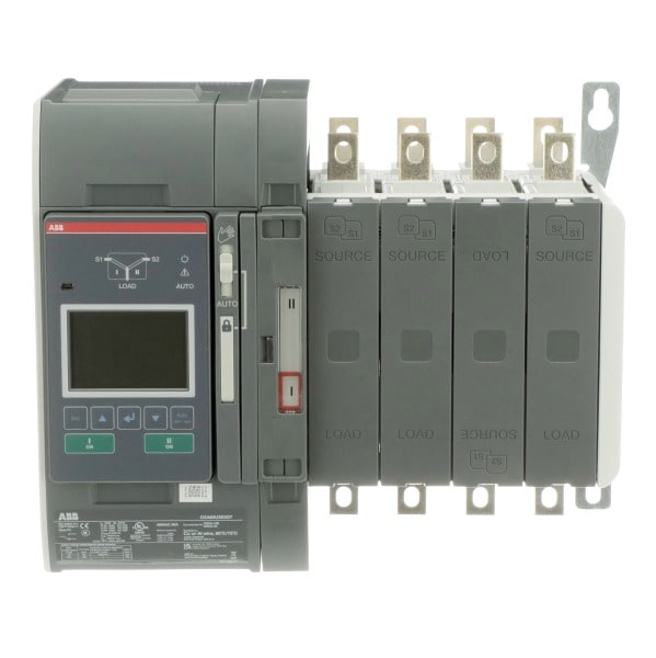 ABB - Automatischer Umschalter TruONE 3-pol + N 60 A Level 3 Zugang oben I-II UL