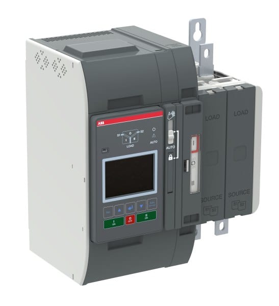 ABB - Automatischer Umschalter TruONE 1P+N 250 A Level 3 Zugang unten I-0-II