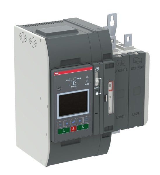 ABB - Automatischer Umschalter TruONE 1P+N 250 A Level 3 Zugang oben I-0-II