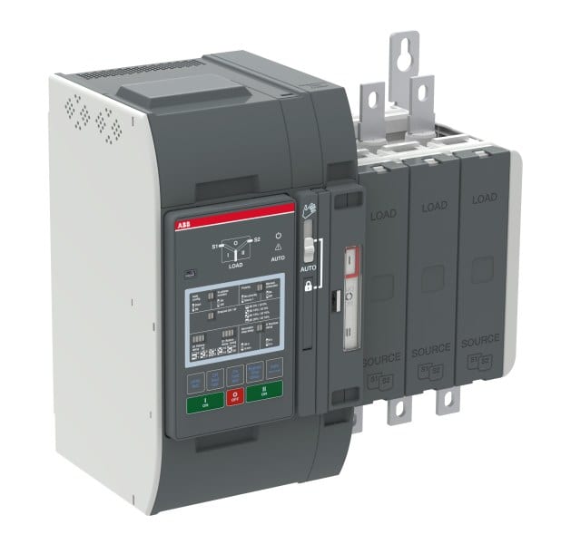 ABB - Automatischer Umschalter TruONE 3-polig 250 A Level 2 Zugang unten I-0-II