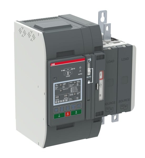 ABB - Automatischer Umschalter TruONE 2-polig 200 A Level 2 Zugang unten I-0-II UL