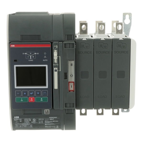 ABB - Automatischer Umschalter TruONE 3-polig 30 A Level 3 Zugang oben I-0-II UL