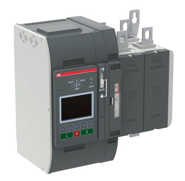 ABB - Automatischer Umschalter TruONE 1P+N 400 A Level 3 Zugang oben I-0-II