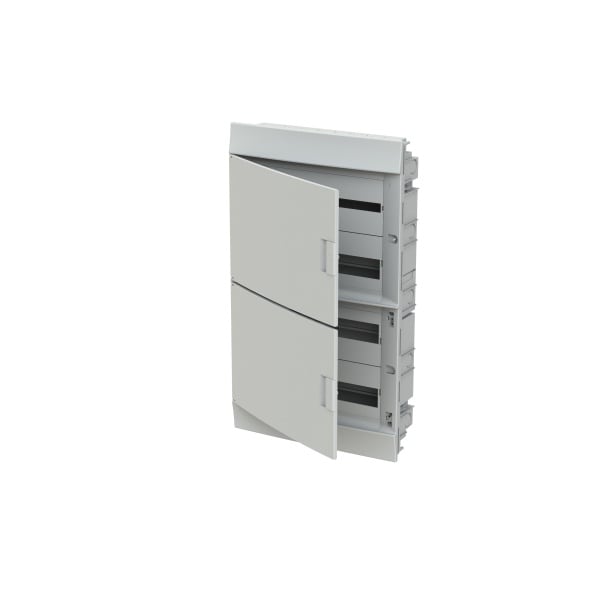 ABB - Stromkreisverteiler Mistral41F UP 72TE 4R IP41 m undurchsichtig Tür und Klemmen