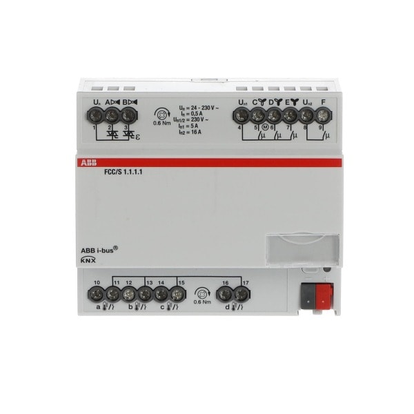 ABB - KNX Fan Coil Controller 2 x PWM 3-stufig REG