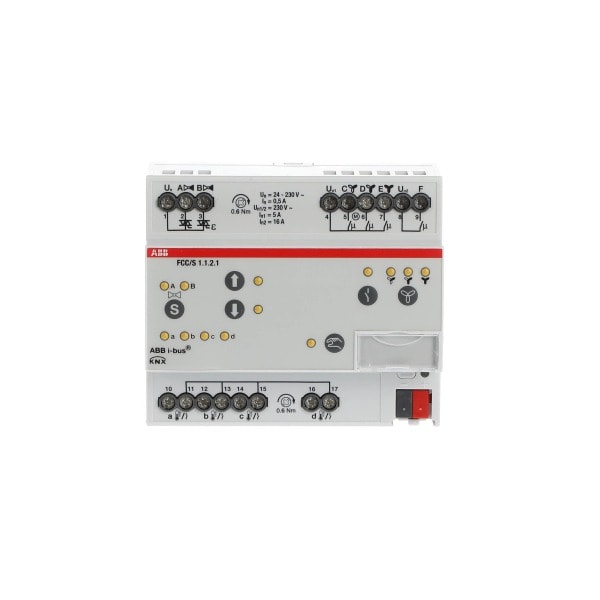 ABB - KNX Fan Coil Controller 2xPWM manuelle Bedienung 3-stufig REG