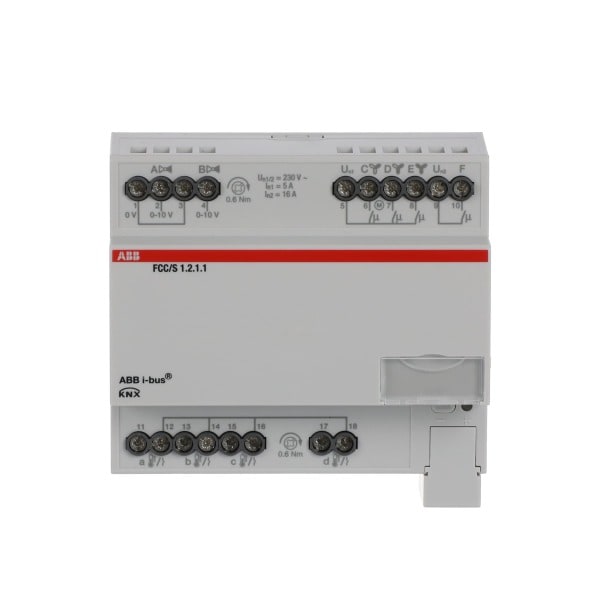 ABB - KNX Fan Coil Controller 2 x 0-10 V 3-stufig REG