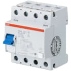 ABB - Fehlerstrom-Schutzeinrichtung 4-pol Typ B+ 100A Bemessfehlerstrom 300mA N links