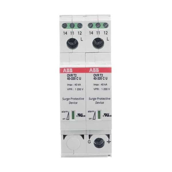 ABB - OVR T2 2L 40-320 P TS U SPD T2 2-polig Uc 320V TS UL