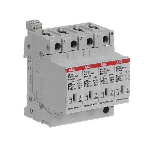 ABB - Kombi-Ableiter T1-T2 12.5kA/Pol TNS 4+0 Uc 275 V Up 1 1kV TS