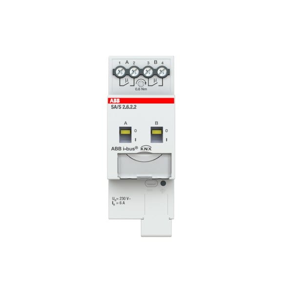 ABB - KNX Schaltaktor 2-fach 6 A REG
