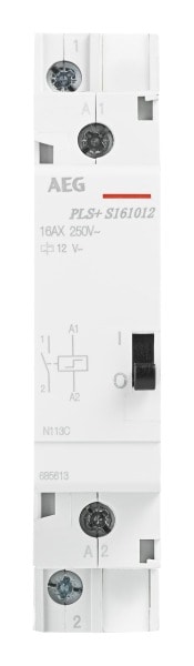 AEG - PLS+ M16001 - Hauptkontaktmodul 16A 250VAC, 1 W, 9mm