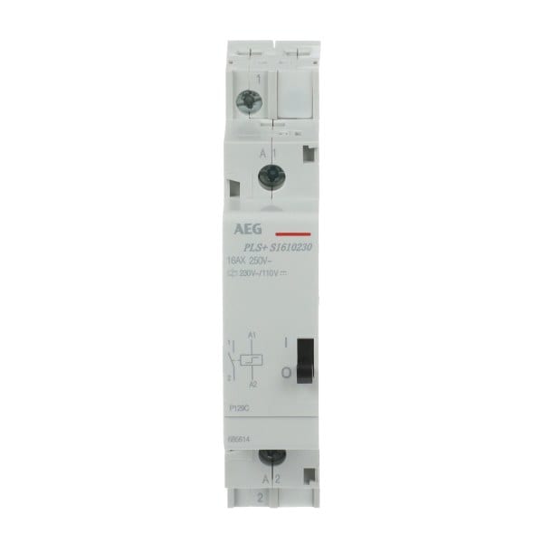 AEG - PLS+ S1610230 - Stromstoßschalter 16A Spule 230VAC / 110VDC, 1S